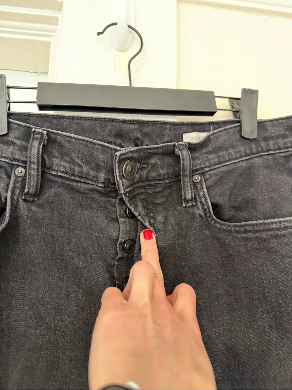 AllSaints Cigarette Skinny Jeans